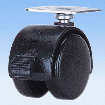 Twin Wheel Nylon Castor
